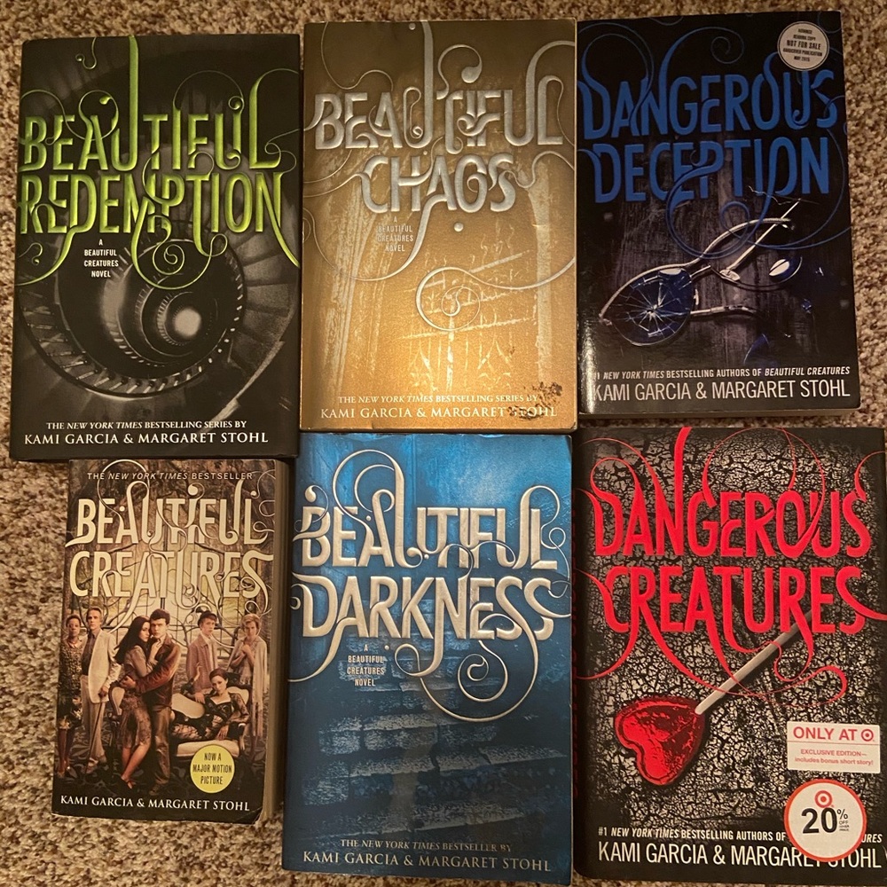 Beautiful creatures book collection autographed